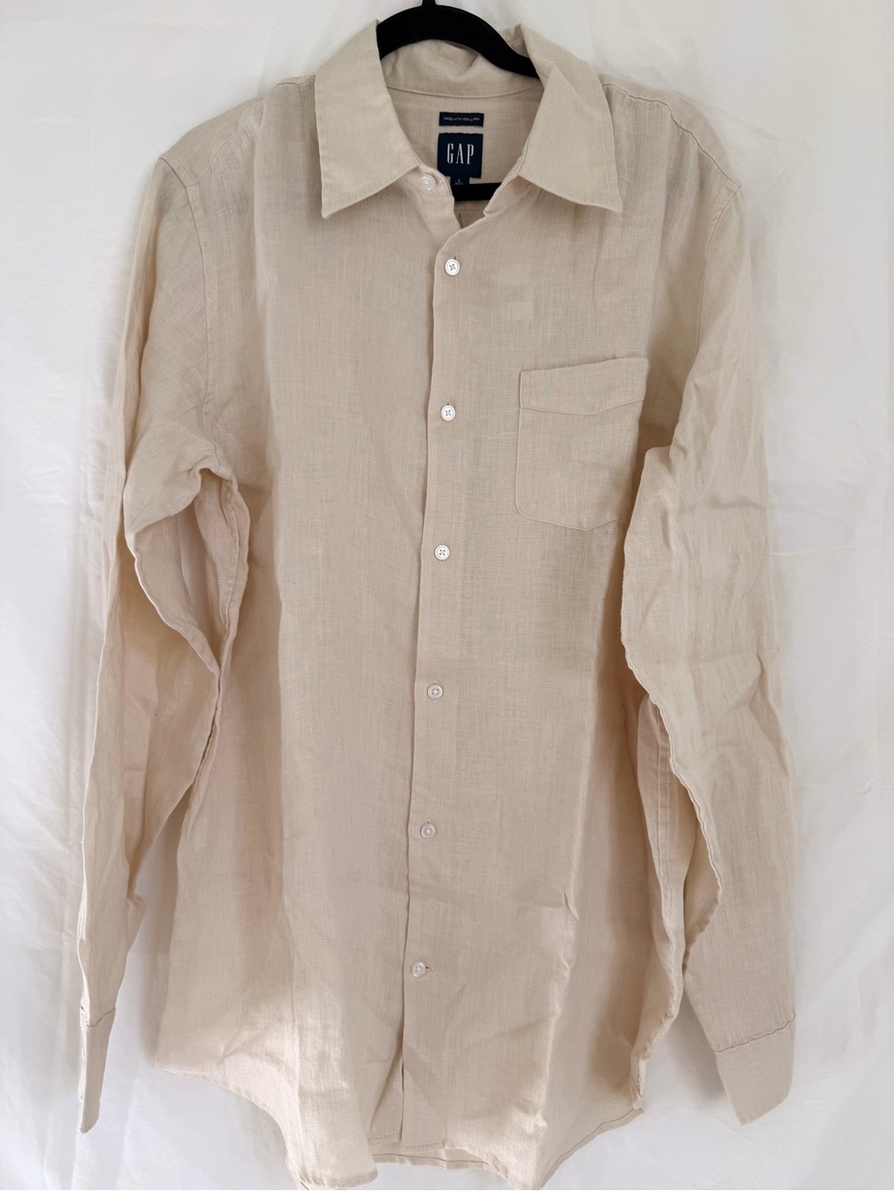 GAP Linen Button-Down Shirt Men's